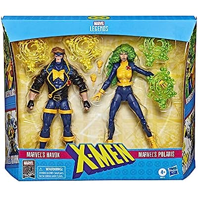X Men Legends 90s Havok And Polaris 6-inch