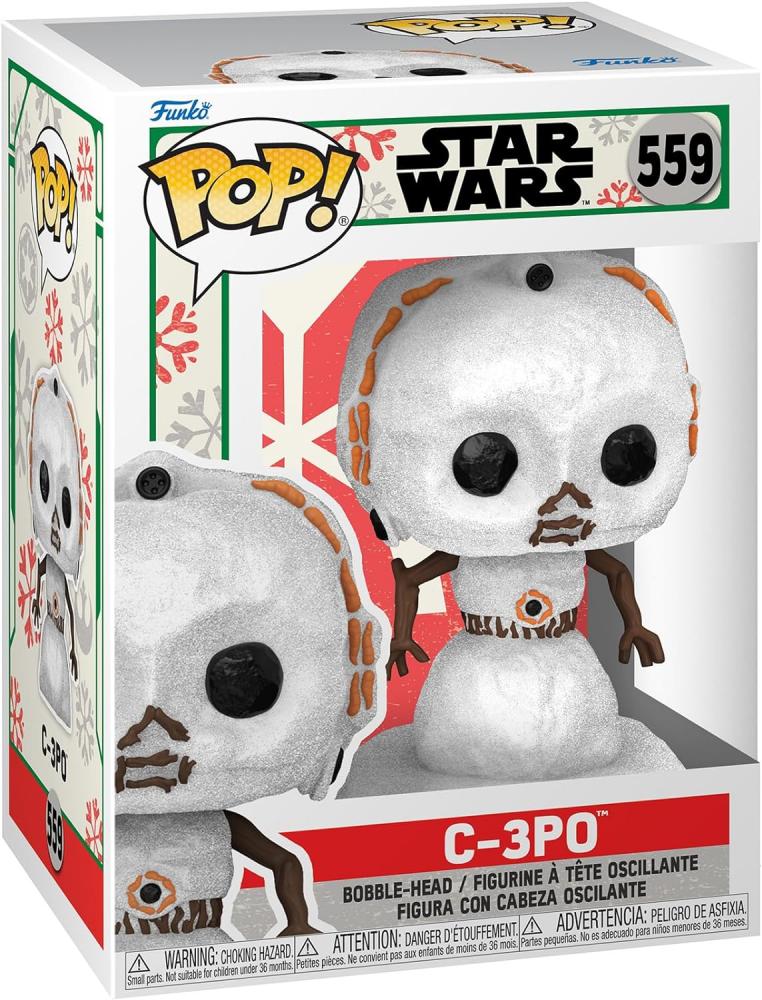 Funko Pop Star Wars Holiday C-3PO Snowman