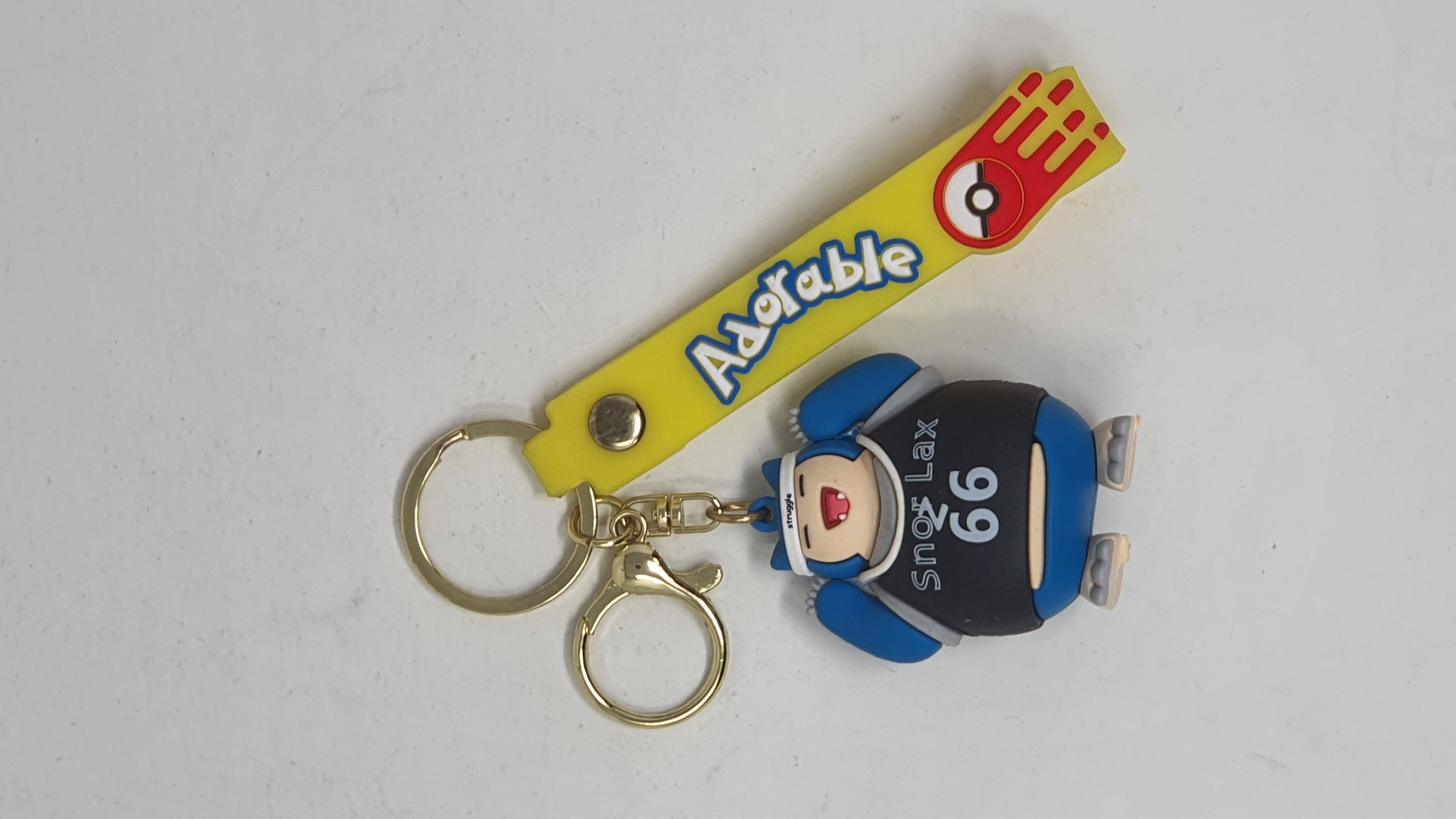 Llavero Goma Adorable Pokemon Keychain