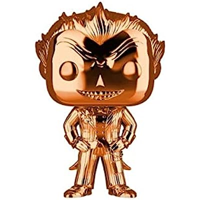 Funko POP! DC Batman Arkham Asylum The Joker Orange Chrome