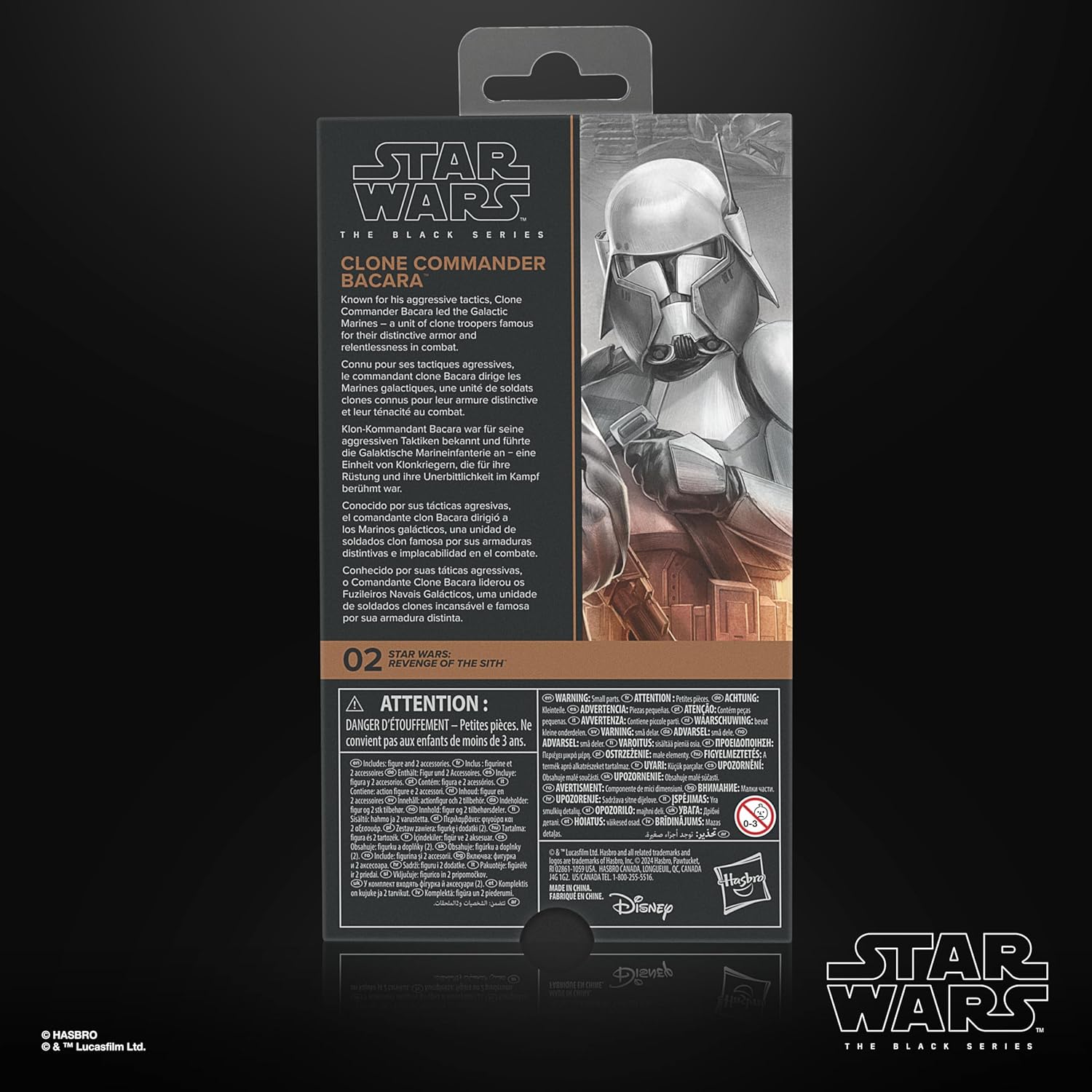 STAR WARS Black Series Clone Commander Bacara - foto 4