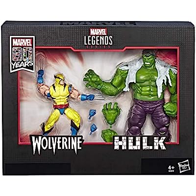 Marvel Legends Wolverine and Hulk 2-Pack