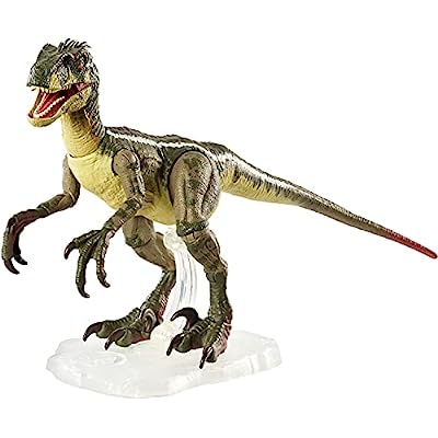 Jurassic World Amber Collection Velociraptor Gris