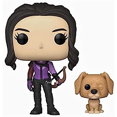 Funko Pop Hawkeye Kate Bishop with Lucky The Pizza Dog