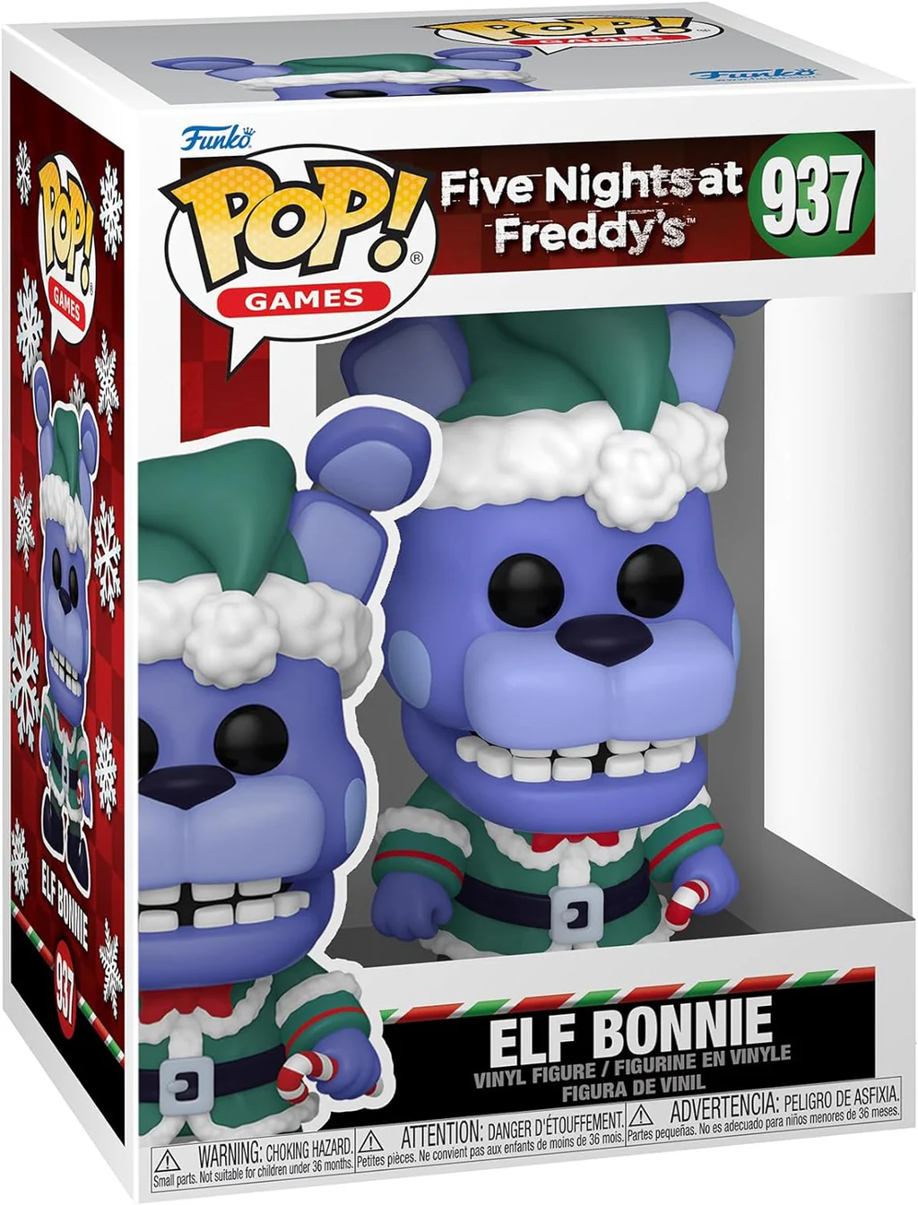 Funko Pop Five Nights at Freddys Holiday Elf Bonnie