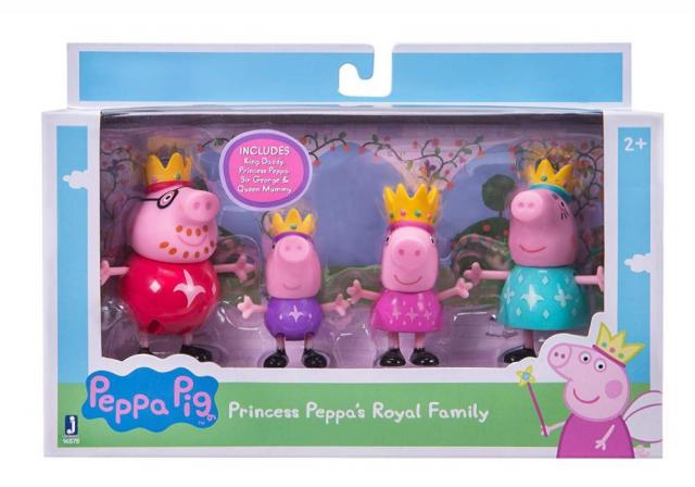 Peppa Pig Royal Family 4-Figure Pack