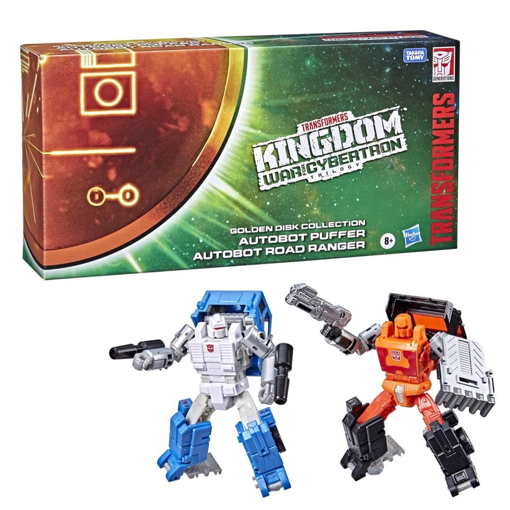 Transformers Golden Disk Road Ranger and Puffer Exclusive