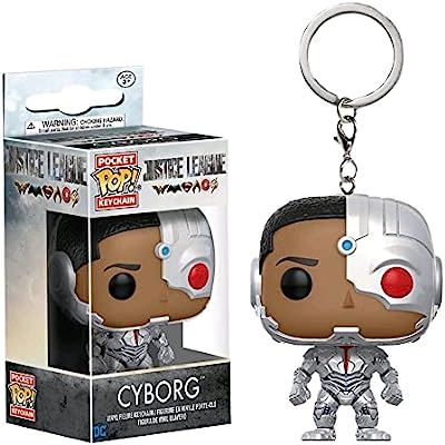 Llavero Funko Pop DC Justice League Cyborg