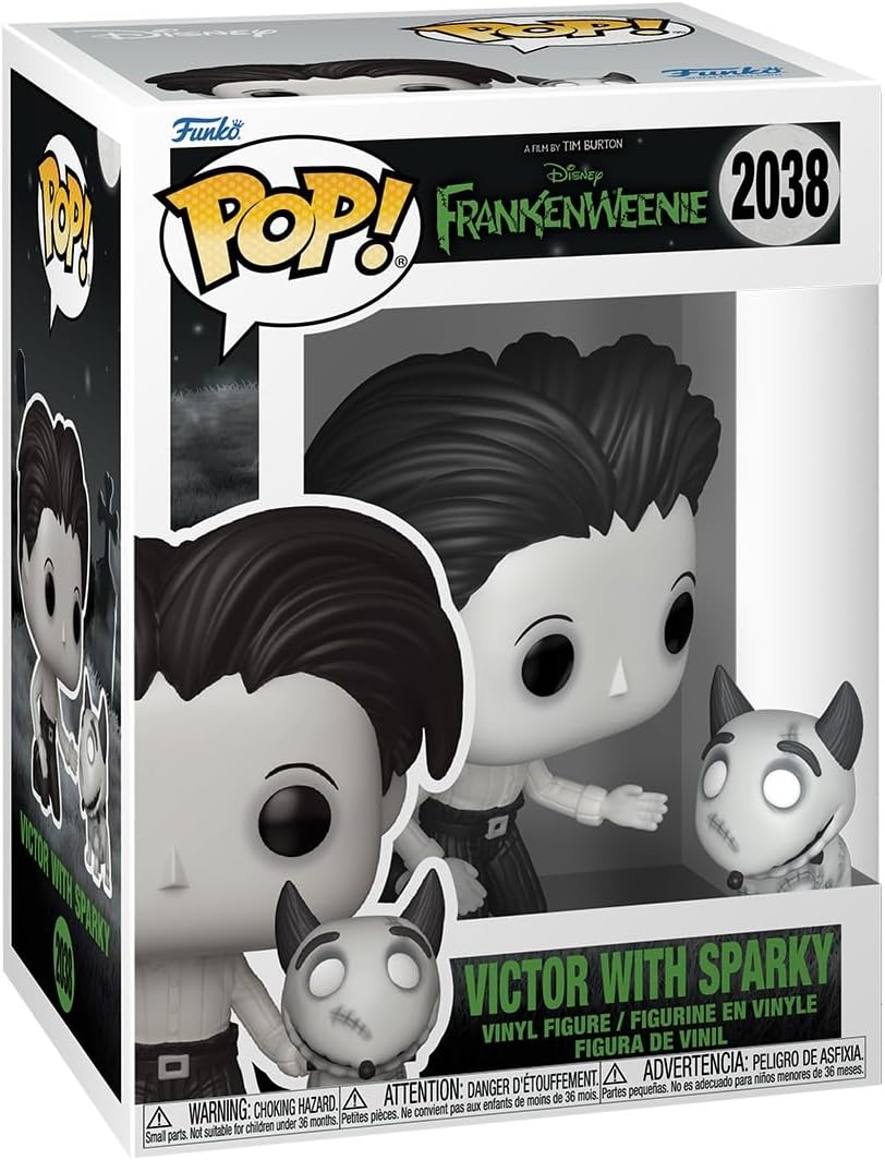 Funko Pop & Buddy Frankenweenie Victor with Sparky