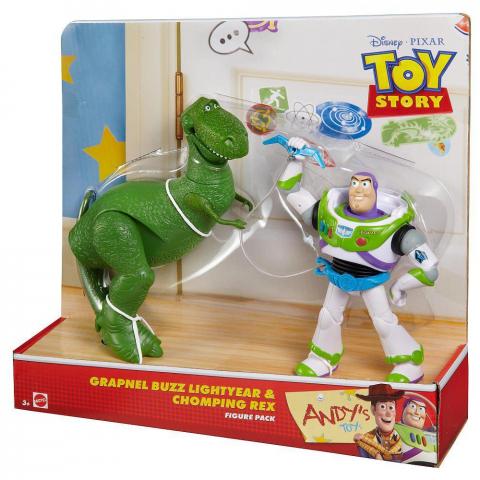 Disney Toy Story 2-Pack - Buzz and Rex