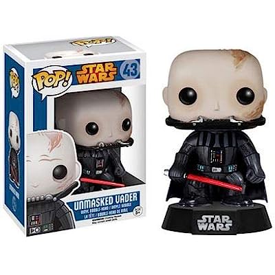 Funko POP Star Wars: Unmasked Darth Vader Action Figure
