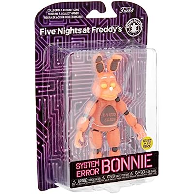 Funko Pop Five Nights System Error Bonnie (Glow in The Dark)
