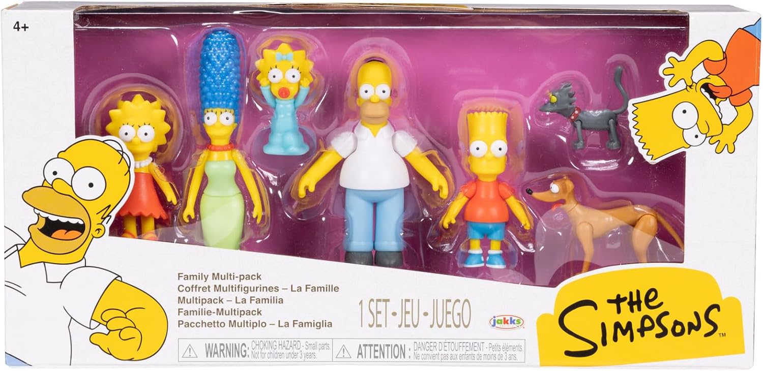 Simpsons Multipack 6.5Cm Jakks Pacific Articulado