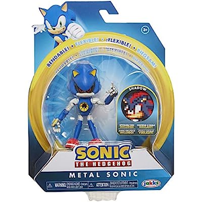 Sonic The Hedgehog Metal Sonic Bendable 10 cm