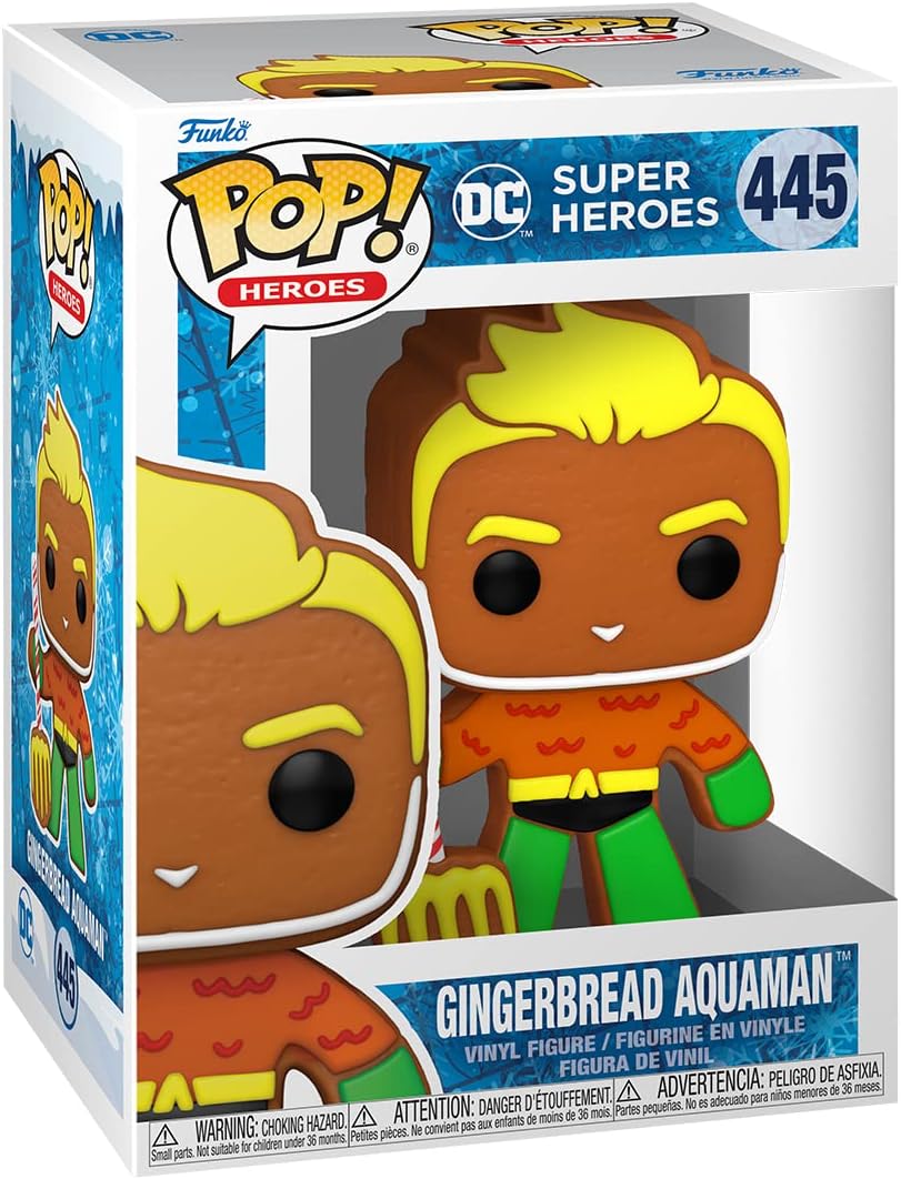 Funko Pop DC Holiday Gingerbread Aquaman