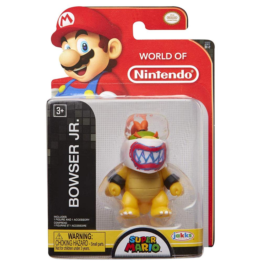 World of Nintendo Super Mario 2.5 Bowser Jr. Mini Figure