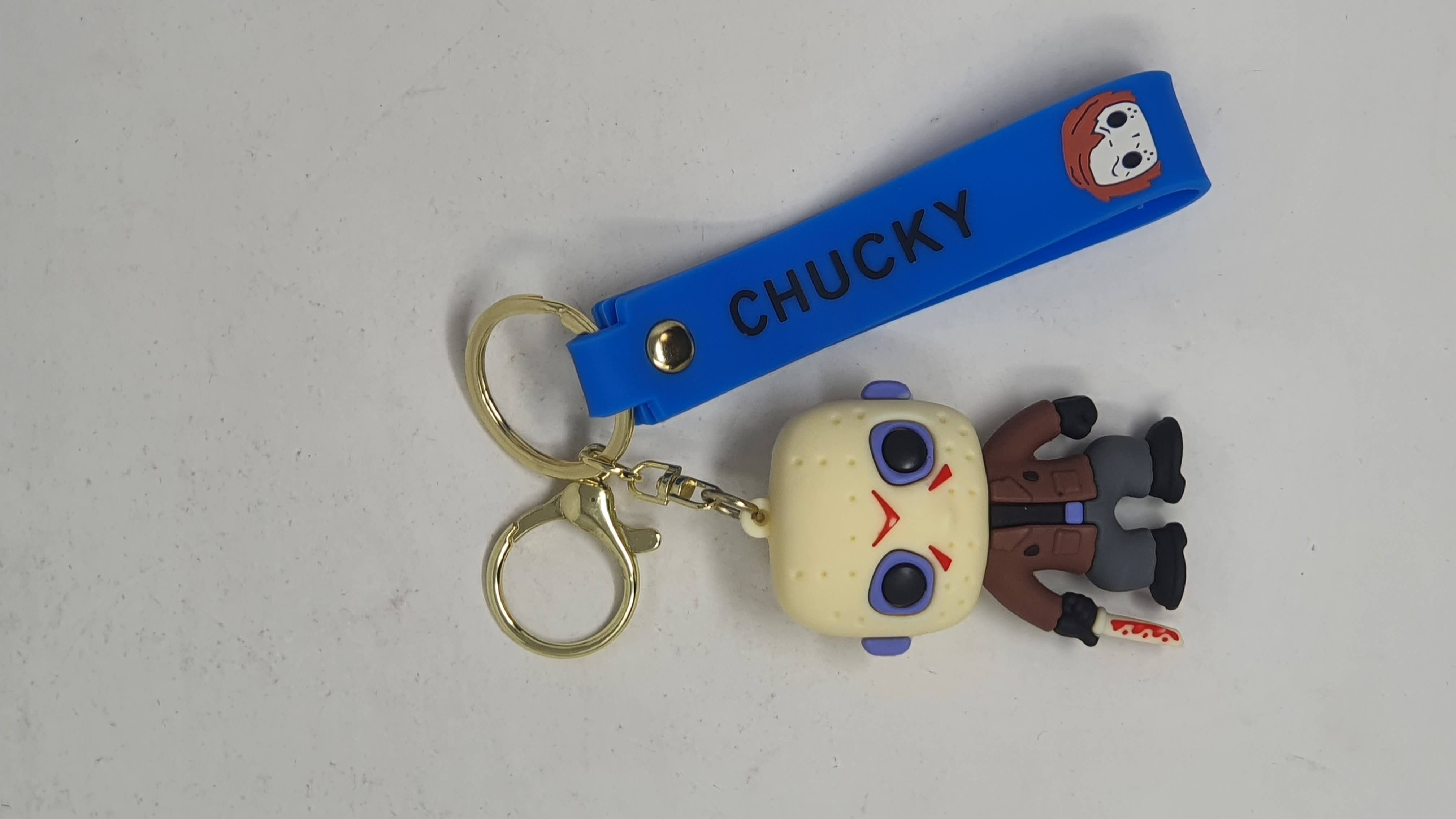 Llavero Goma Chucky Jason Voorhees