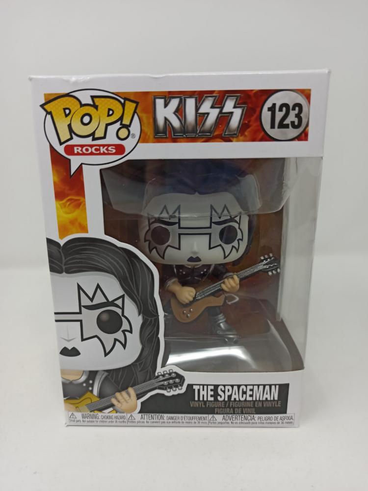Funko Pop Kiss Spaceman Detalle Caja 