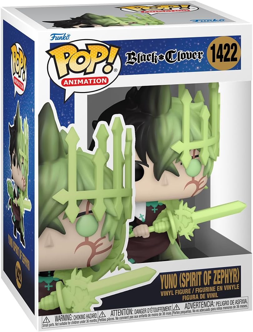 Funko Pop Black Clover Yuno (Spirit of Zephyr)