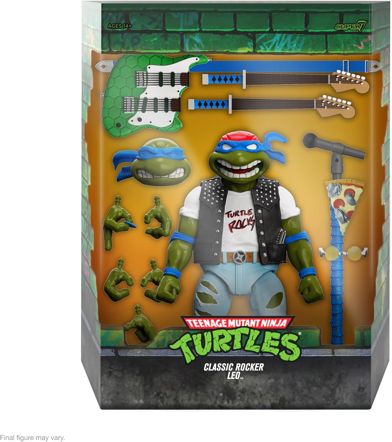 Super7 TMNT Classic Rocker Leo