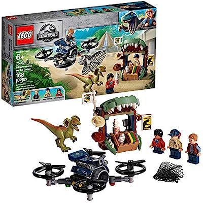 LEGO Jurassic World Dilophosaurus on The Loose 75934