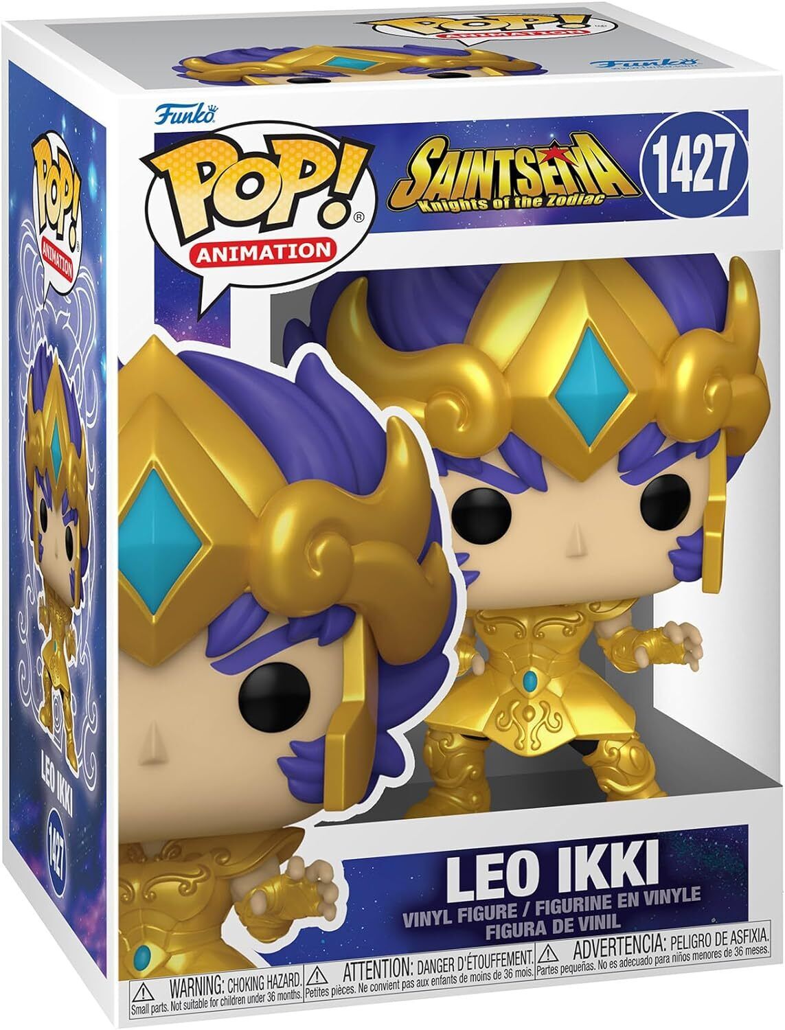 Funko Pop Saint Seiya Knights of The Zodiac Leo Ikki