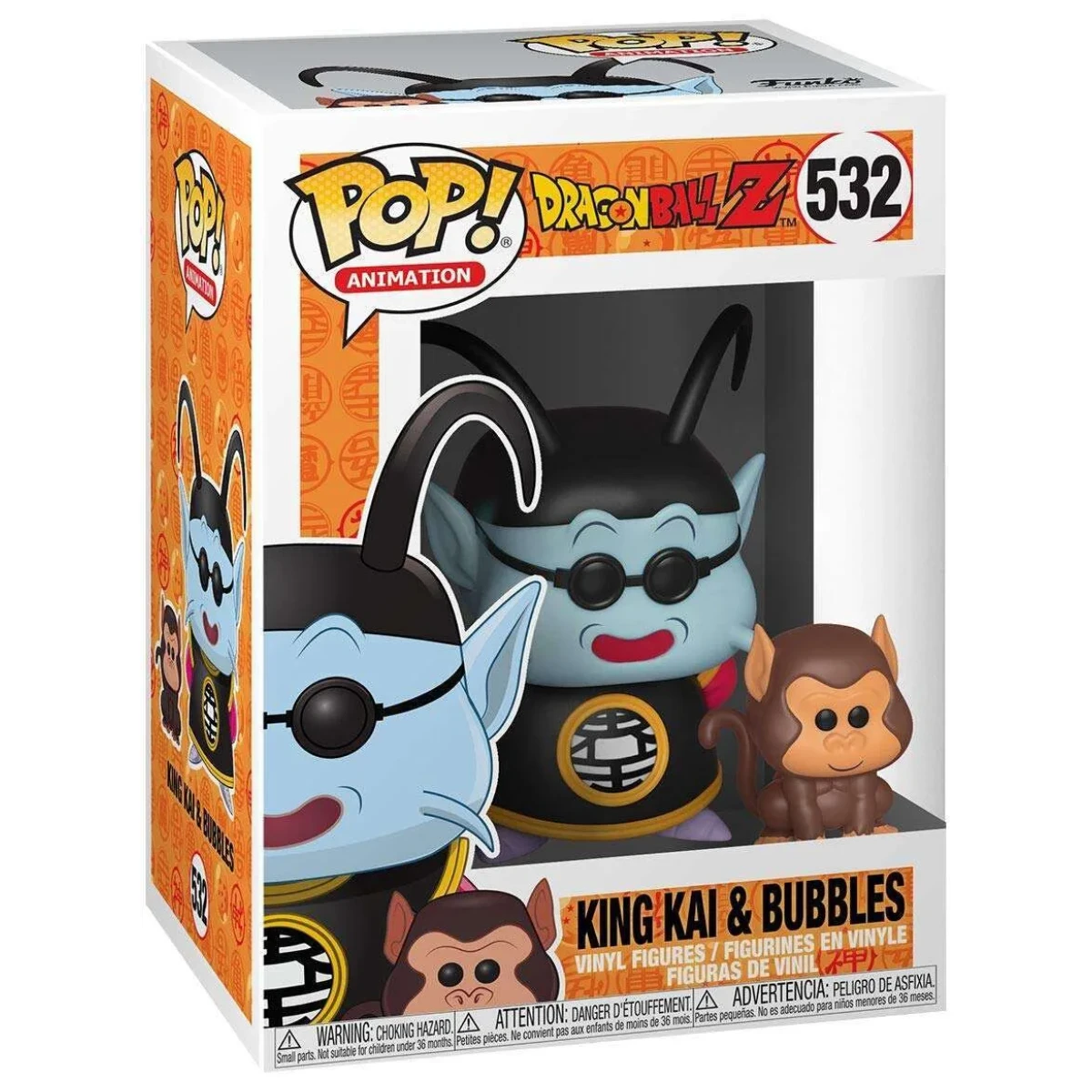 Funko Pop Dragon Ball Z King Kai & Bubbles