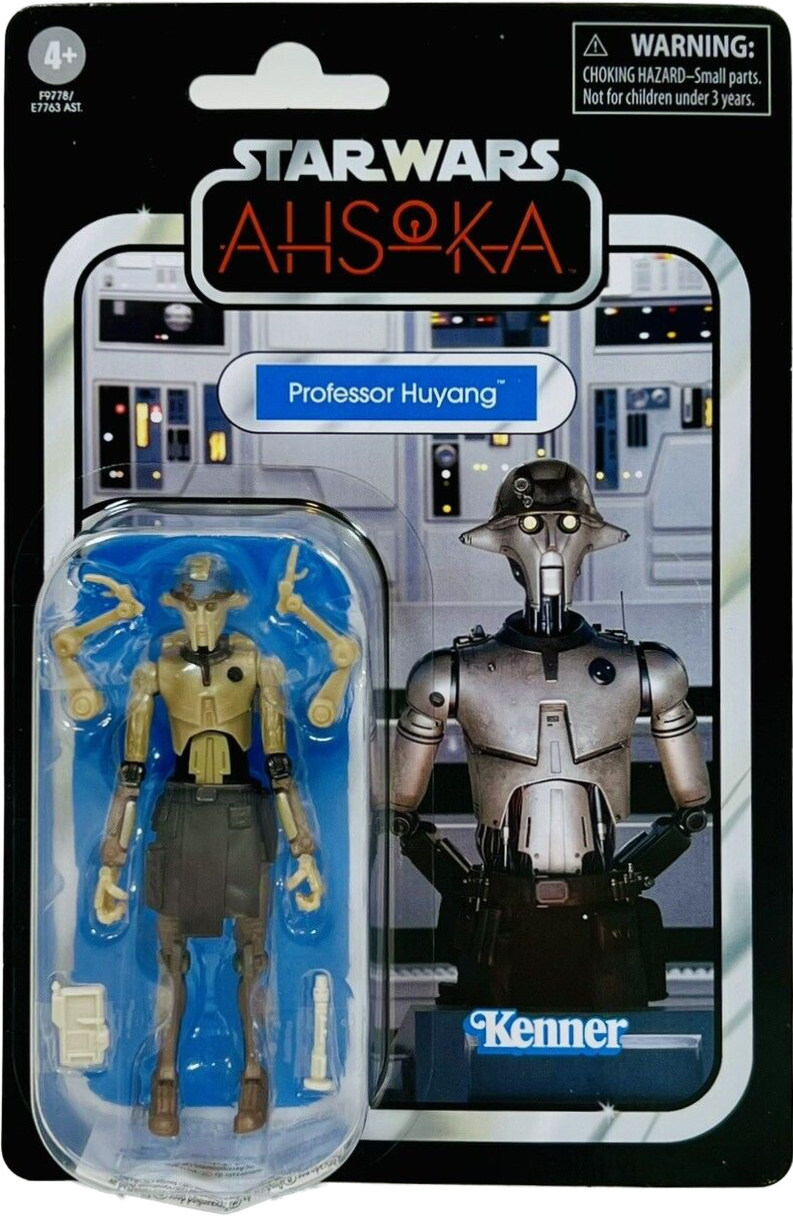 STAR WARS Vintage Collection Professor Huyang Ahsoka 3.75