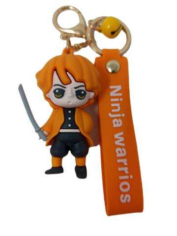Llavero Goma Con correa DEMON SLAYER 01