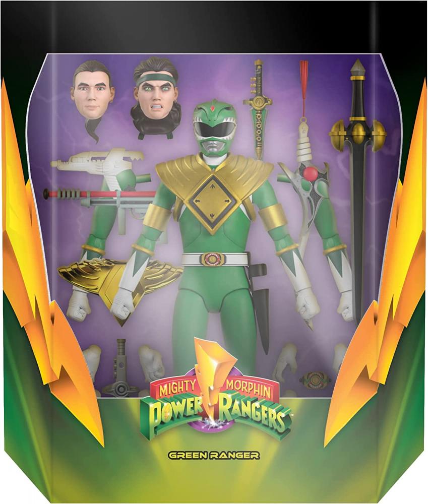 Super7 Power Rangers Green Ranger Tommy