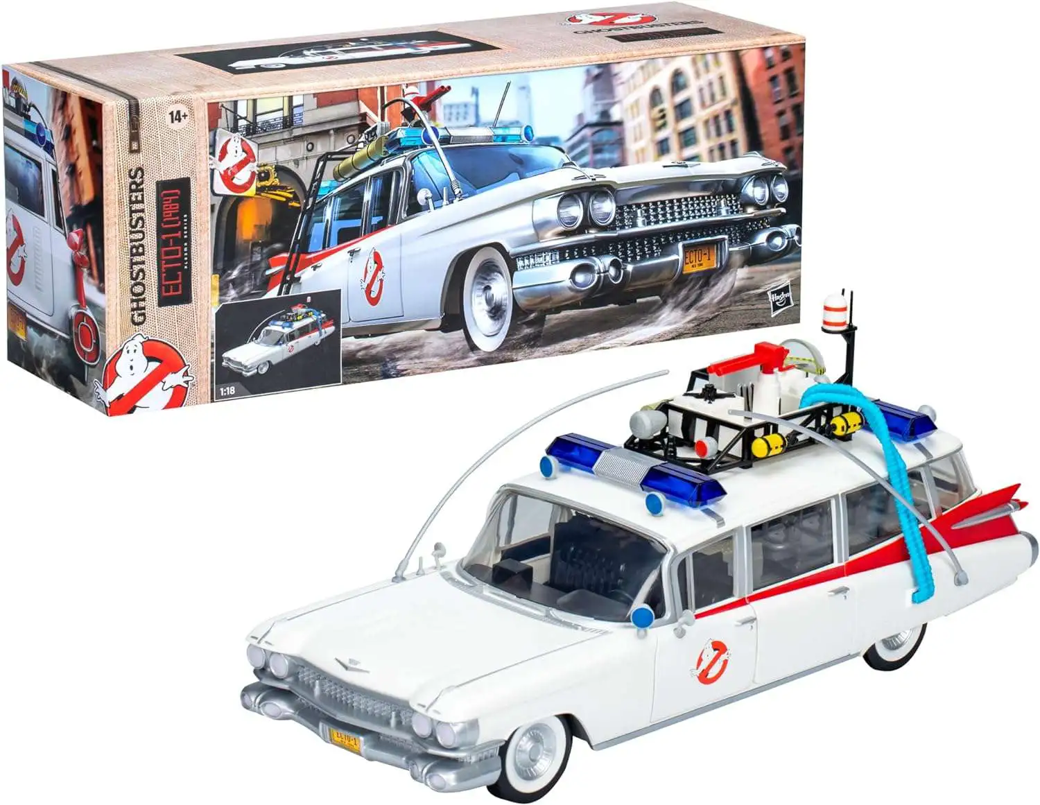 Ghostbusters Vehicles Plasma Series 1/18 Scale Ecto-1 1984