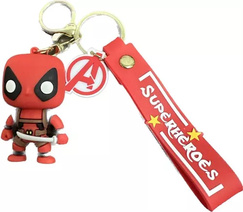Llavero Goma Deadpool Super Heroes
