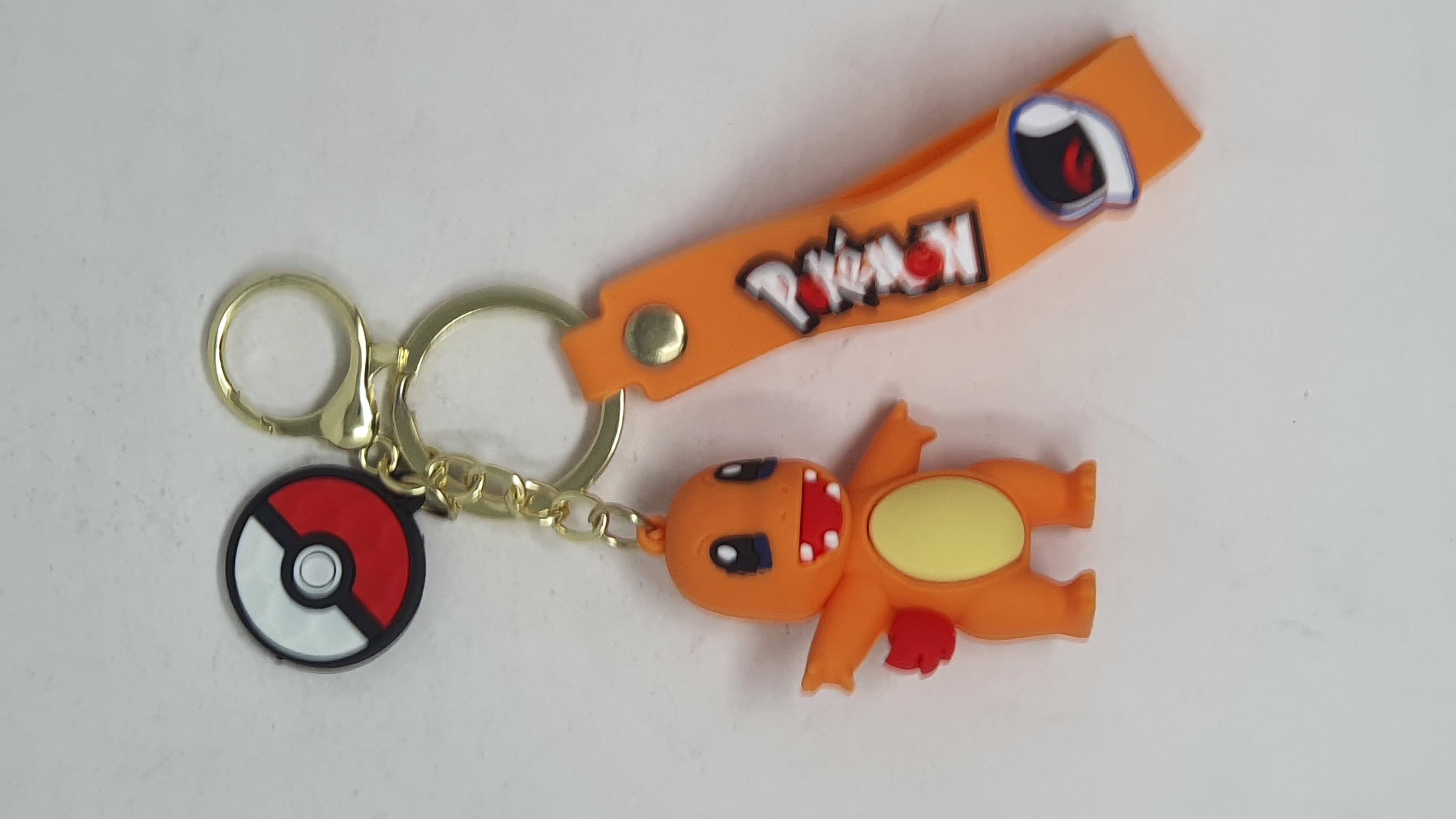 Llavero Goma Pokemon Charmander
