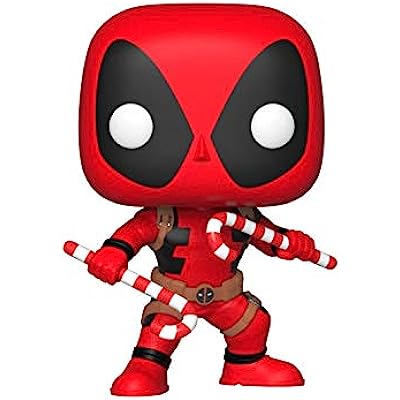 Funko Pop Holiday Deadpool with Candy Canes
