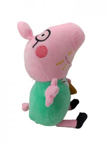 Peluche Peppa pig Papa 20cm