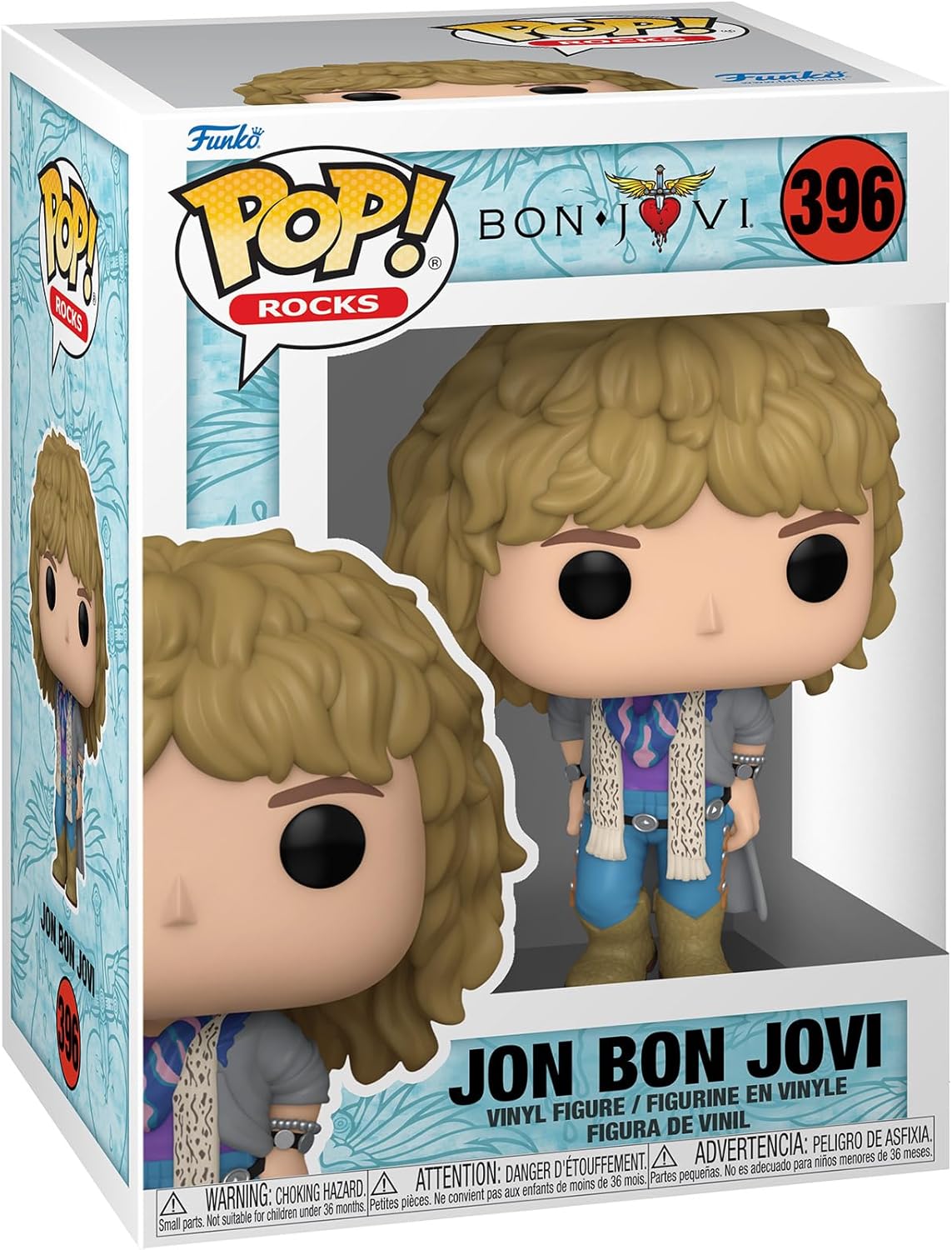 Funko Pop Rocks Jon Bon Jovi (1980's)