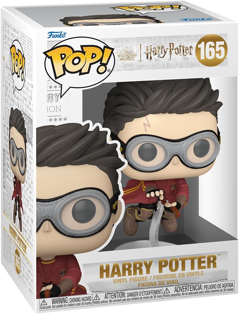 Funko Pop Azkaban Harry Potter with Broom Quidditch