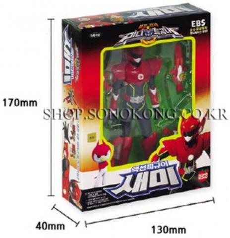 Miniforce Sammy Red 14Cm 4 Armas Original