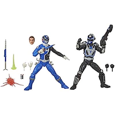Power Rangers S.P.D. Squad B Blue Ranger Versus Squad A Blue Ranger