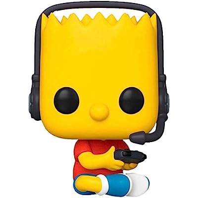 Funko Pop The Simpsons Gamer Bart Exclusive