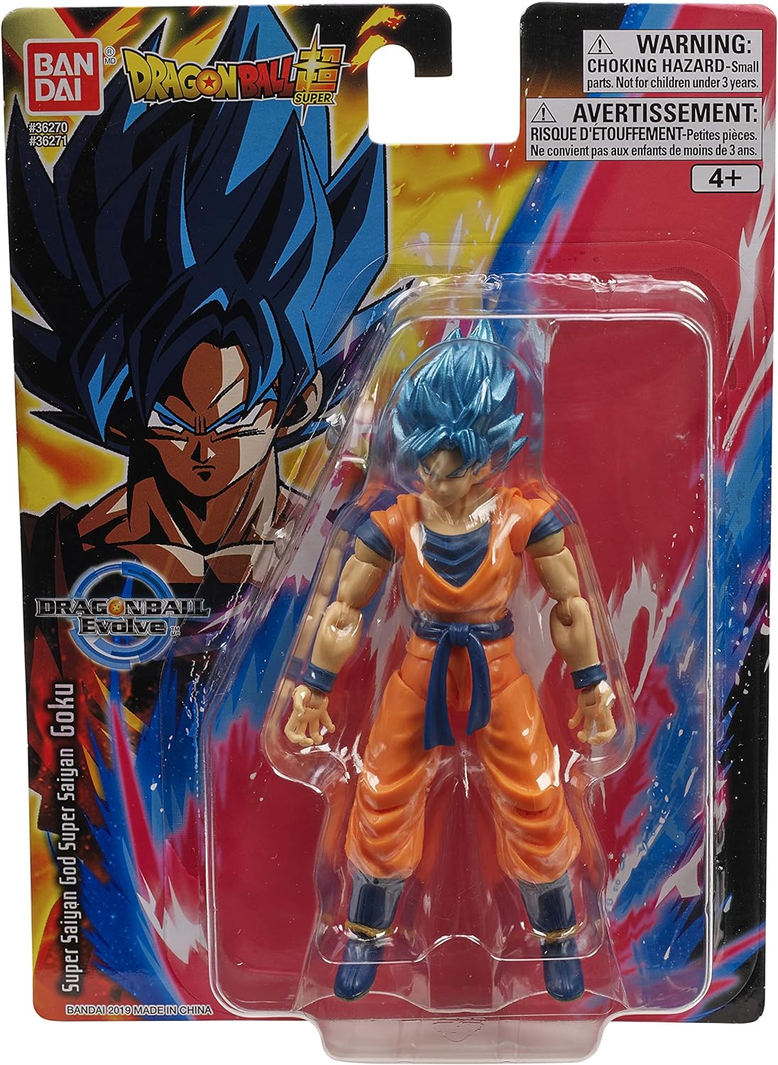 Bandai Dragon Ball Super Super Saiyan Blue Goku Evolve
