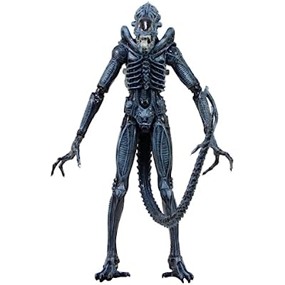 NECA Series 2 Alien Warrior 7 Action Figure, Blue