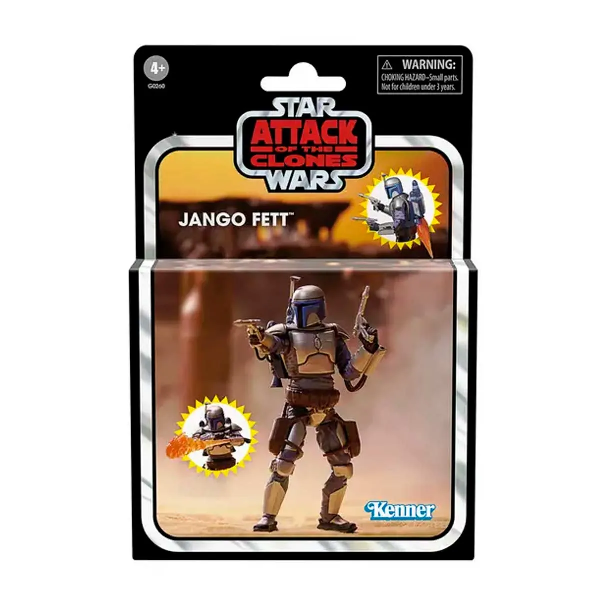 Star Wars Vintage Jango Fett Attack of The Clones Deluxe