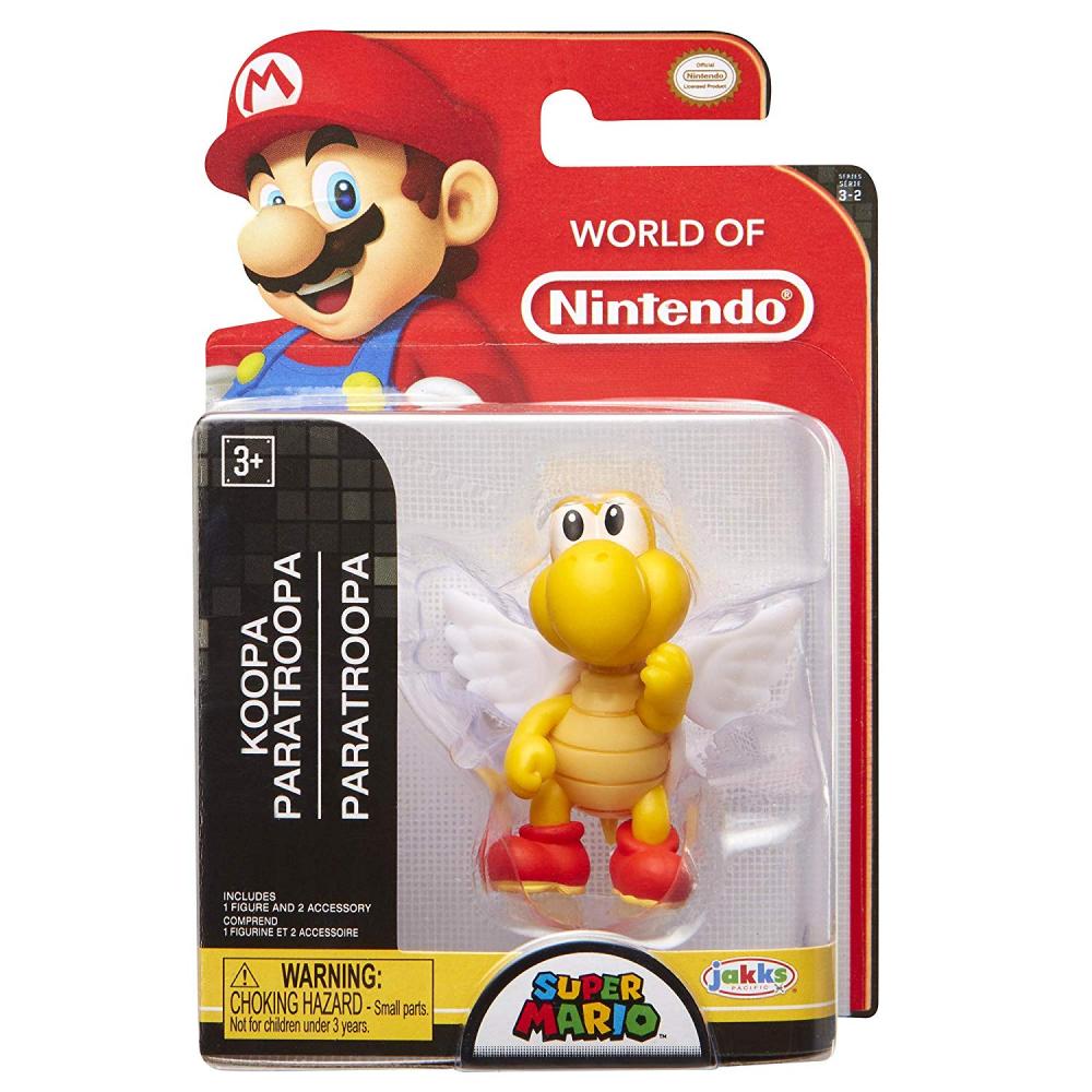World of Nintendo Super Mario 2.5 Koopa Paratroopa Mini Figure