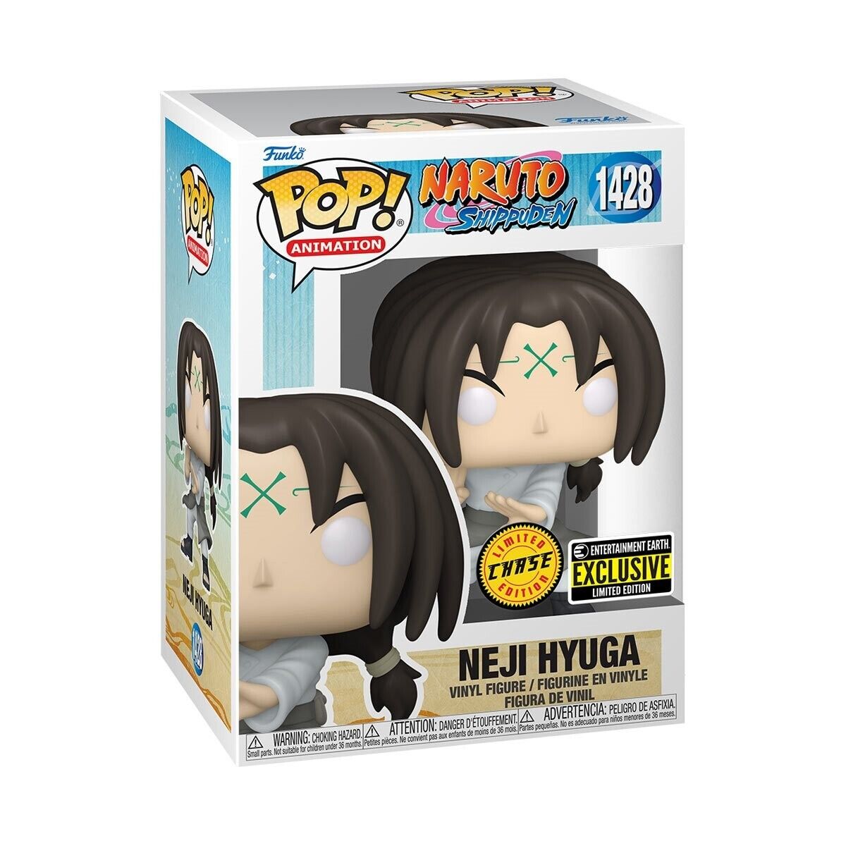 Funko Pop Naruto Shippuden Neji Hyuga Chase Exclusive