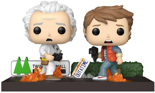 Back to the Future 40th Anniversary Doc & Marty Funko Pop! Moment #1846