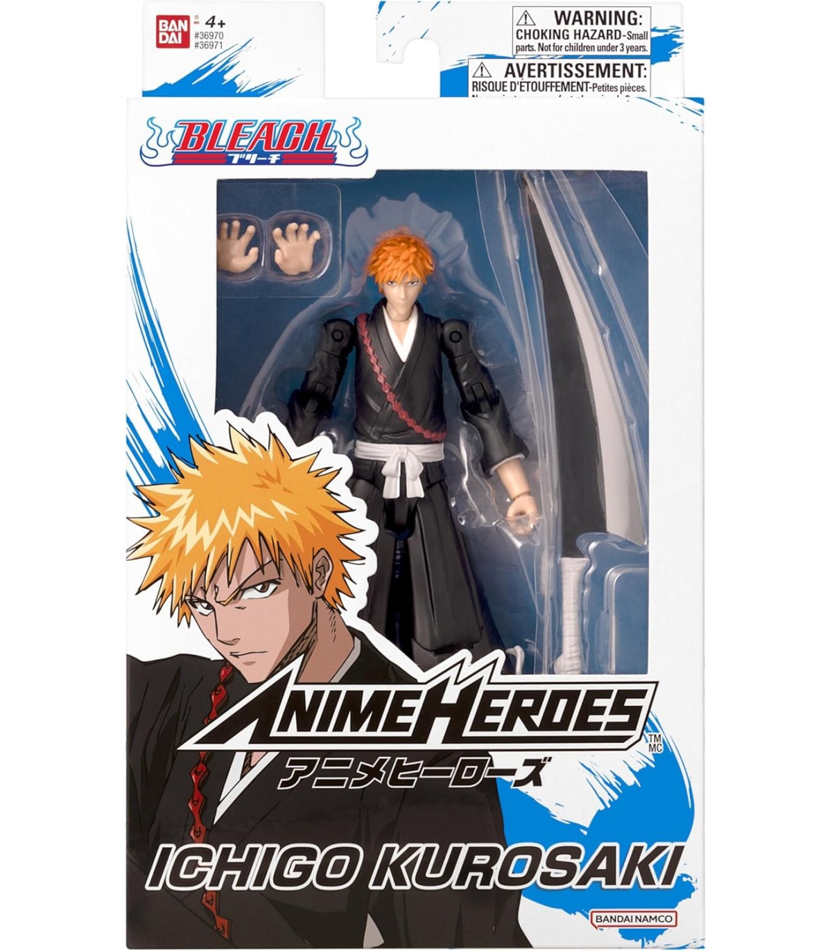 Bandai Anime Heroes Bleach Kurosagi Ichigo