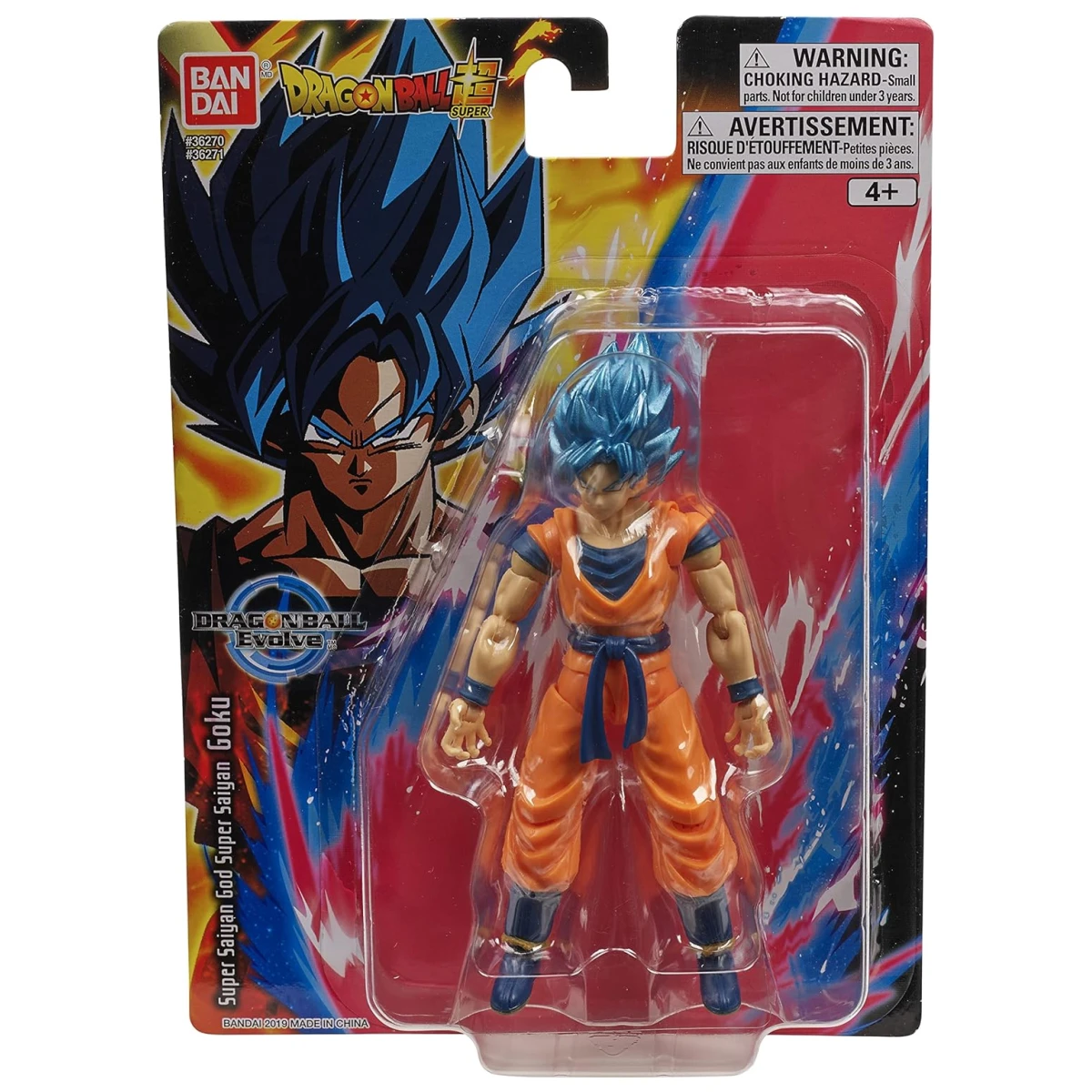 Bandai Dragon Ball Super Super Saiyan Blue Goku Evolve