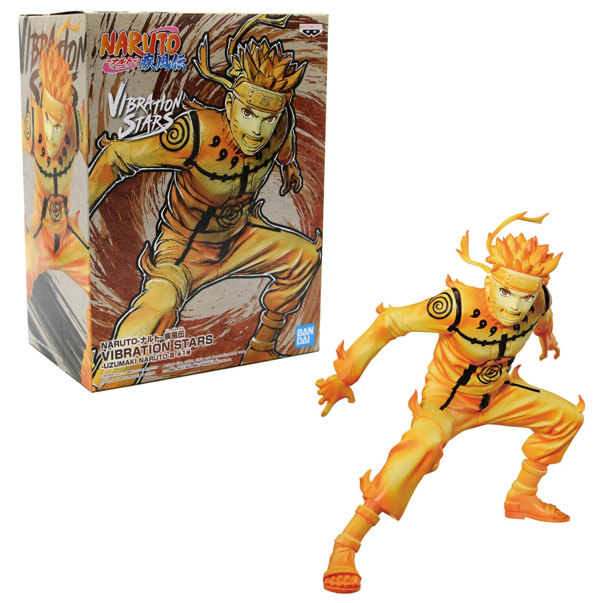 Banpresto Naruto Shippuden Naruto Uzumaki III Vibration Stars