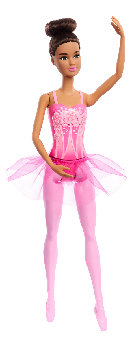 Barbie Muñeca Bailarina De Ballet Cabello Castaño Mattel HRG33